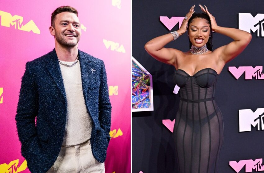  Nope, Megan Thee Stallion Didn’t Beef With Justin Timberlake at 2023 MTV VMAs, She Was Just Excited to Meet Him